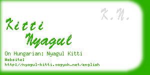 kitti nyagul business card